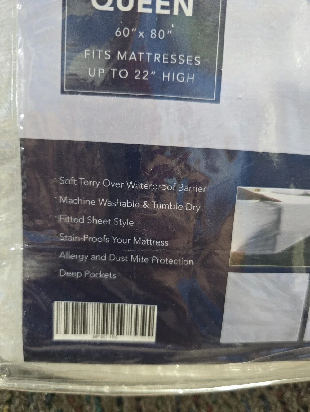 Defend A Bed Queen White 60